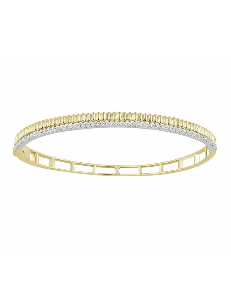 Preciosa Esclava Diamantes en Oro Amarillo 18K 1