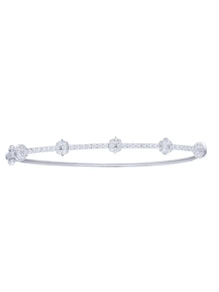Preciosa Esclava Diamantes en Oro Blanco 18K 2