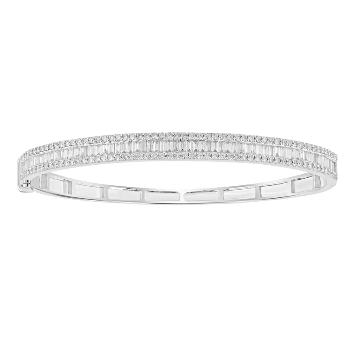Esclava Diamantes Oro Blanco 18K | Joyería Grimaldi