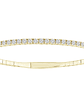 Maravillosa Esclava Flexible Irrompible Diamantes en Oro Amarillo 18K - Miniatura 1