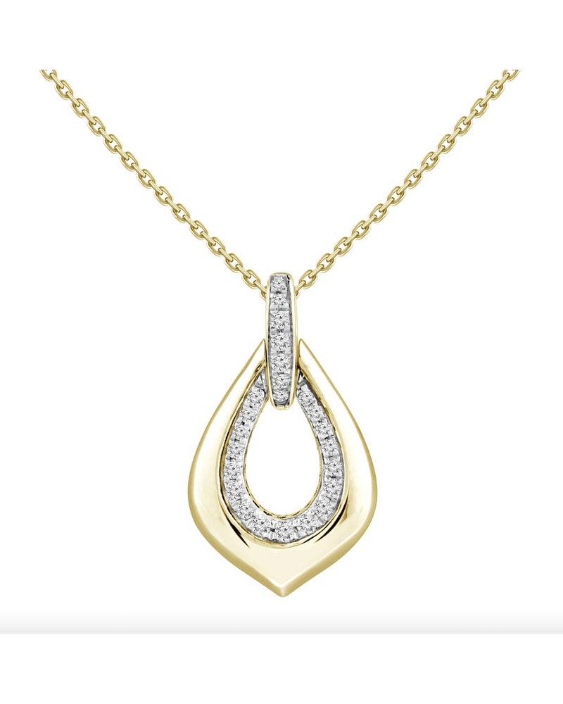 Exclusivo Collar Diamantes Oro Amarillo 18K