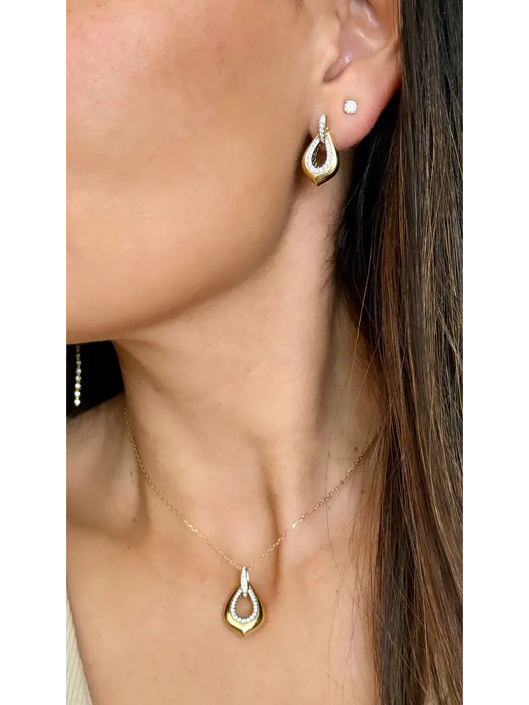 Exclusivo Collar Diamantes Oro Amarillo 18K 2