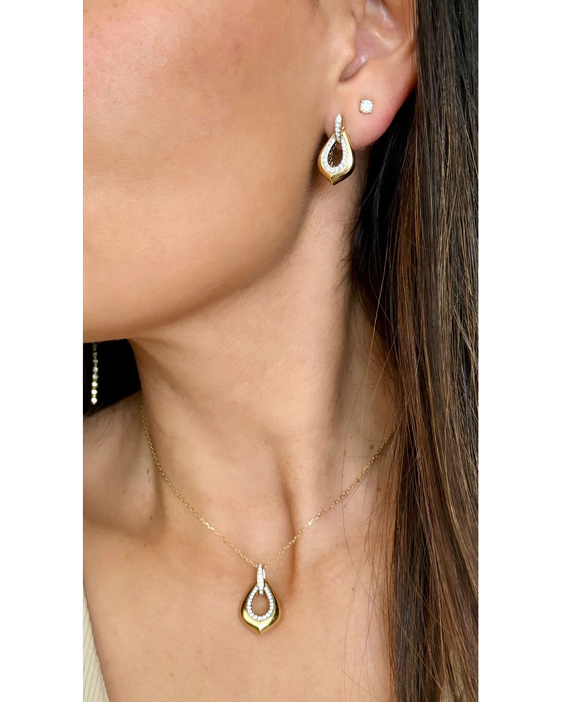 Exclusivo Collar Diamantes Oro Amarillo 18K