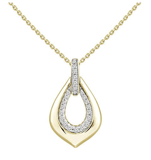 Exclusivo Collar Diamantes Oro Amarillo 18K