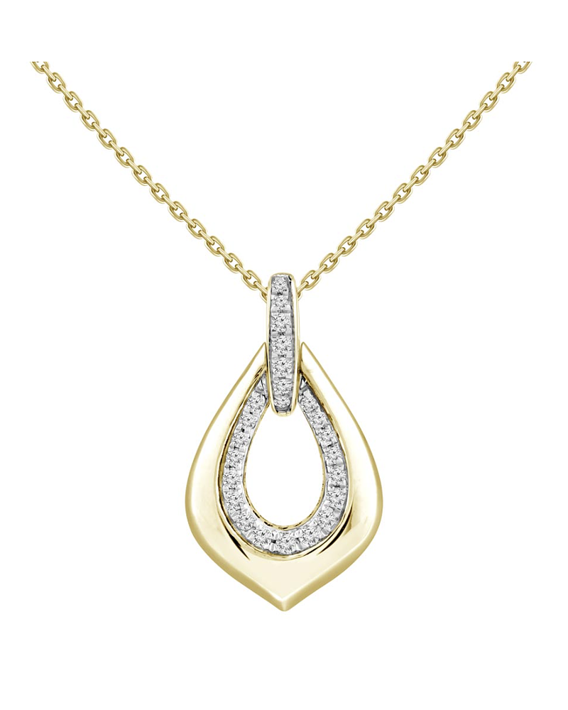 Exclusivo Collar Diamantes Oro Amarillo 18K