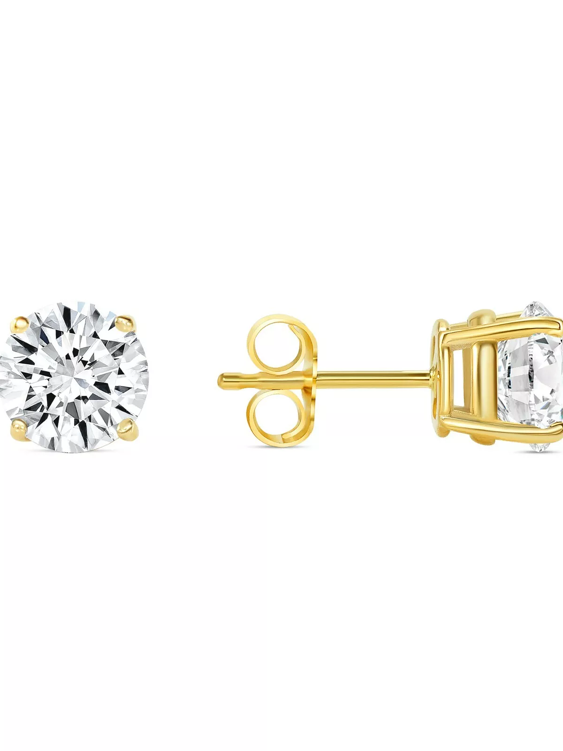 Aros Solitarios 20 puntos en Oro Amarillo 18K 1