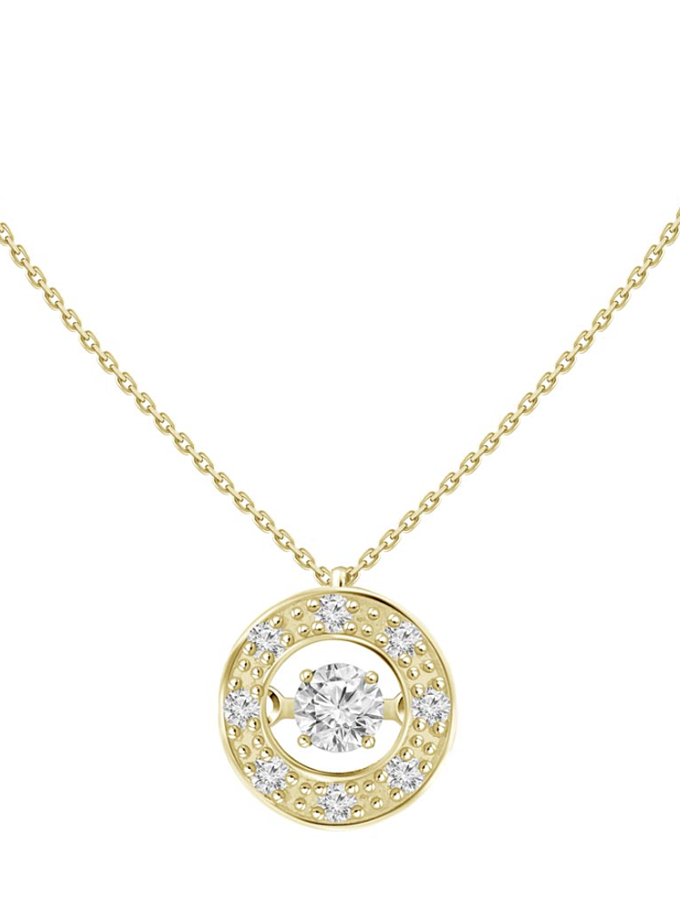 Exclusivos Puntos de Luz 2.0 Dancing Diamond Diamantes con Movimiento Autónomo Oro Amarillo 18K 1