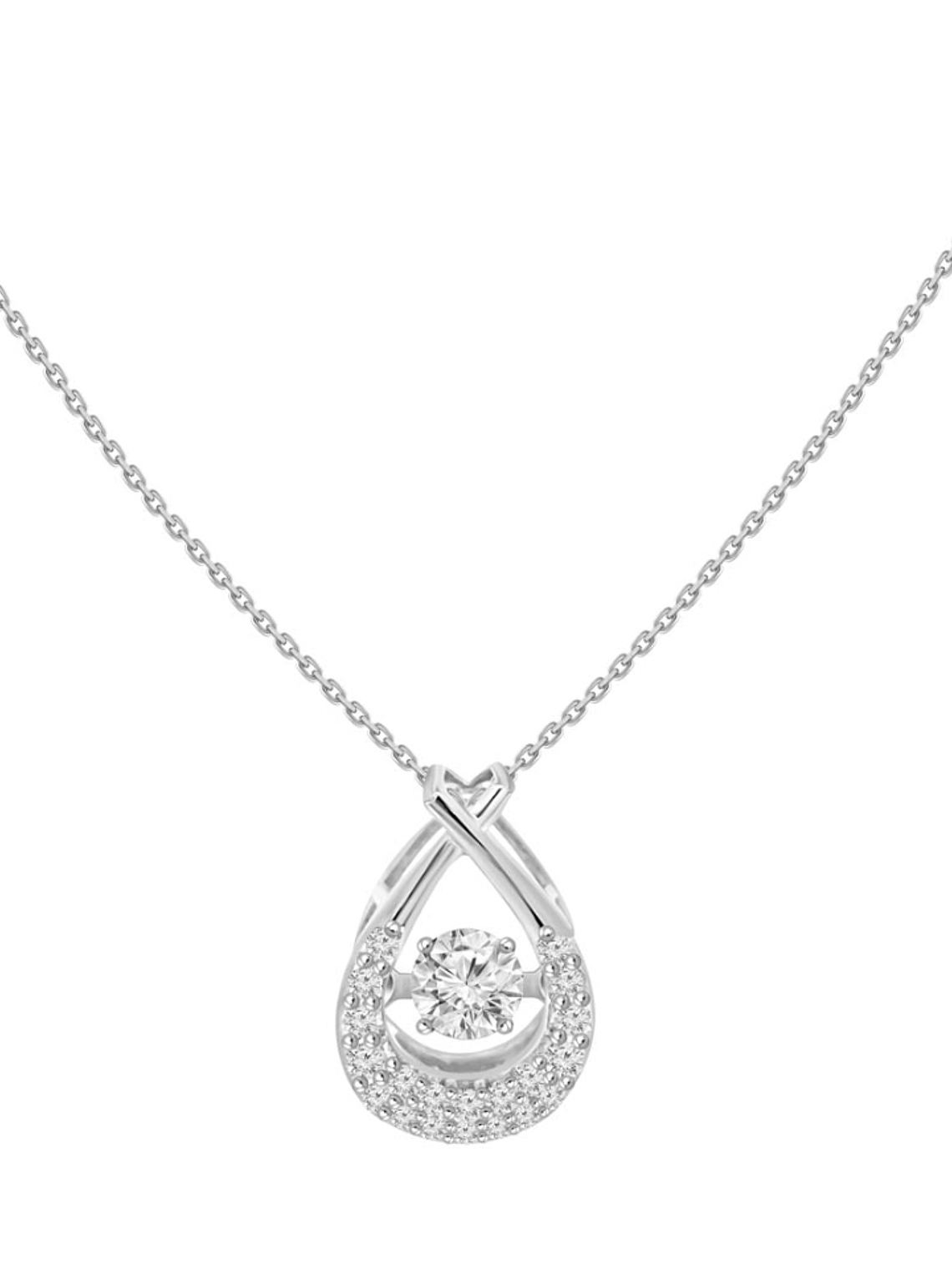 Exclusivo Puntos de Luz 2.0 Dancing Diamond Diamantes con Movimiento Autónomo Oro Blanco 18K 1