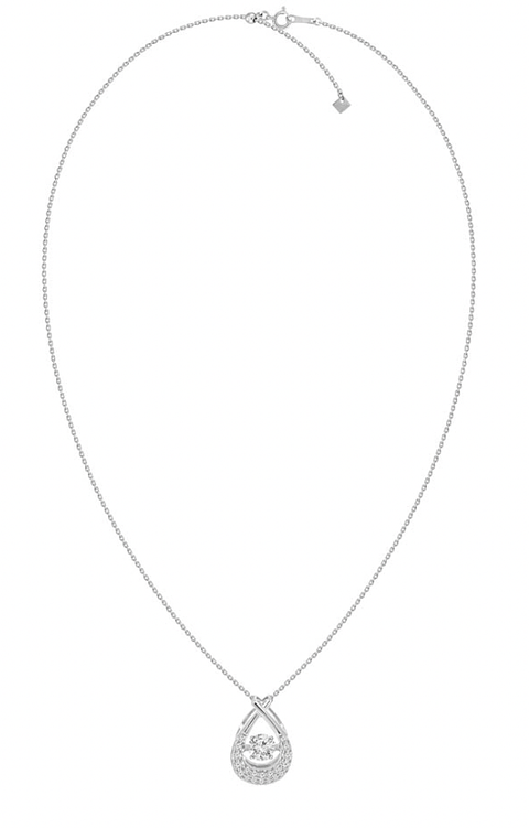 Exclusivo Puntos de Luz 2.0 Dancing Diamond Diamantes con Movimiento Autónomo Oro Blanco 18K