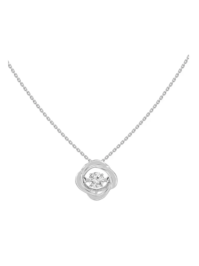 Exclusivos Puntos de Luz 2.0 Dancing Diamond Oro Blanco 18K 1