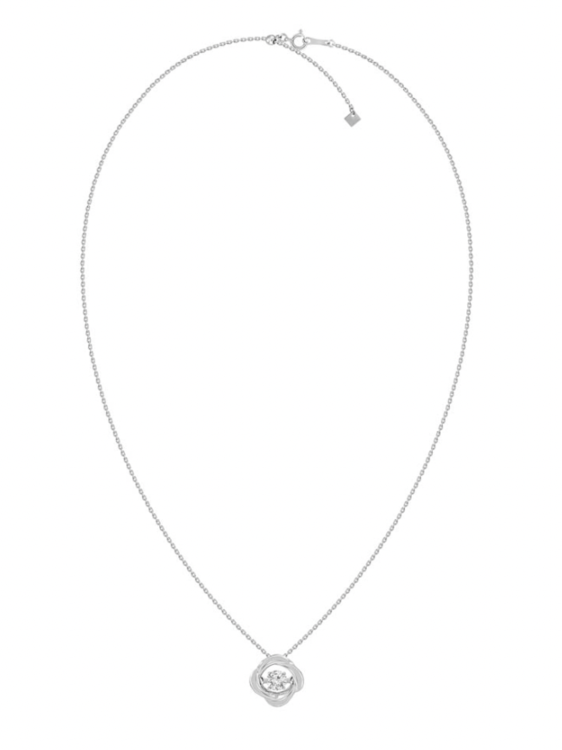 Exclusivos Puntos de Luz 2.0 Dancing Diamond Oro Blanco 18K 3