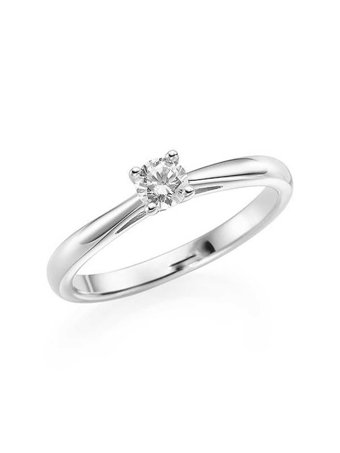 Anillo Solitario Diamante 30 puntos en Platino Certificado GIA 1