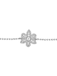 Exclusiva Pulsera Gran Flor de Diamantes en Oro Blanco 18K - Miniatura 2