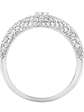 Moderno Anillo Cubierto de Diamantes en Oro Blanco 18K - Miniatura 2