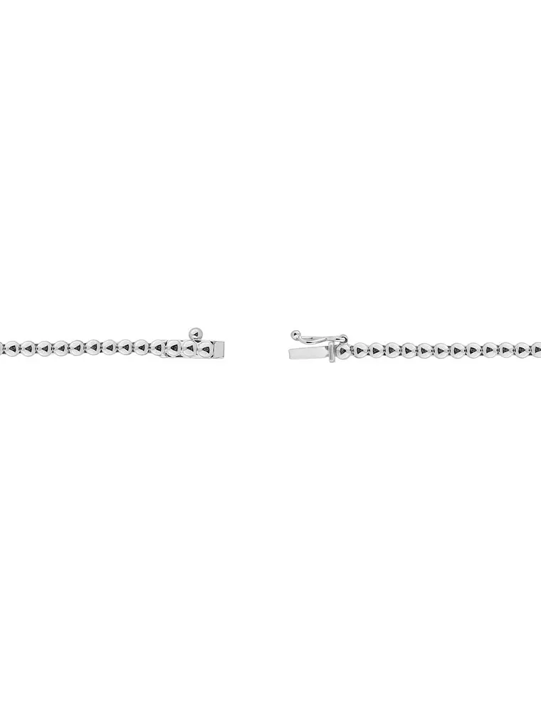 Maravilloso Collar de Diamantes en  Oro Blanco 18K 2