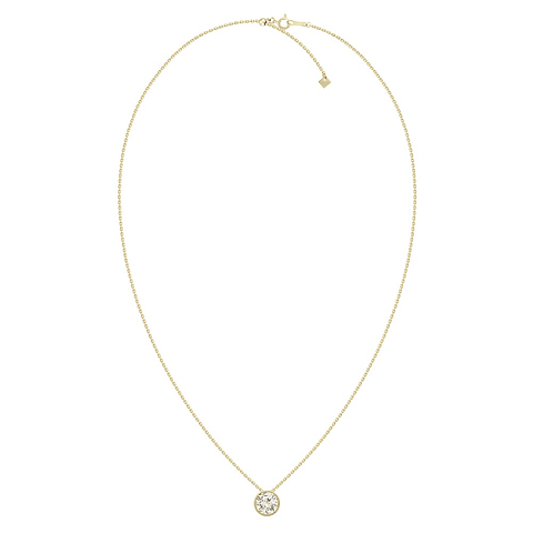 Collar Punto de Luz Diamante 30 Puntos Oro Amarillo 18K