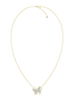 Collar Mariposa con Diamantes Naturales en Oro Amarillo 18K  - Miniatura 2