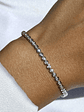 Maravillosa Pulsera Tennis Bisel con 1.05 Ct Diamantes en Oro Blanco 18K - Miniatura 3