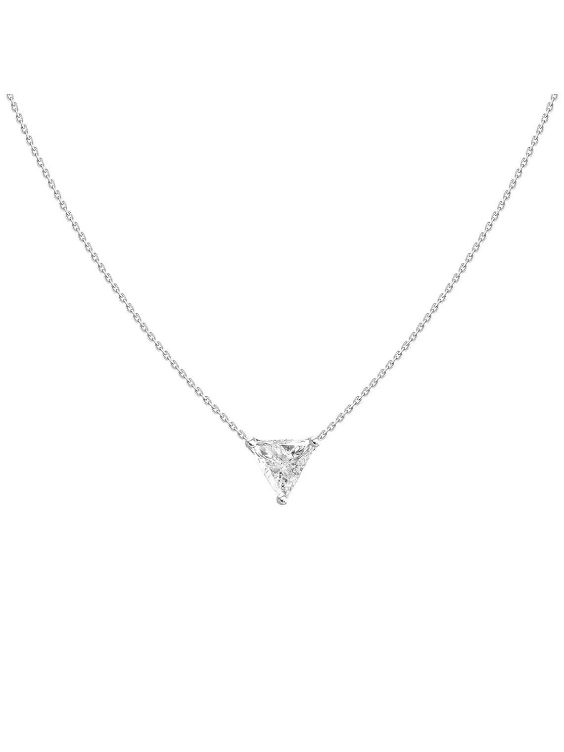 Collar Punto de Luz Triangular · Diamante Natural 1