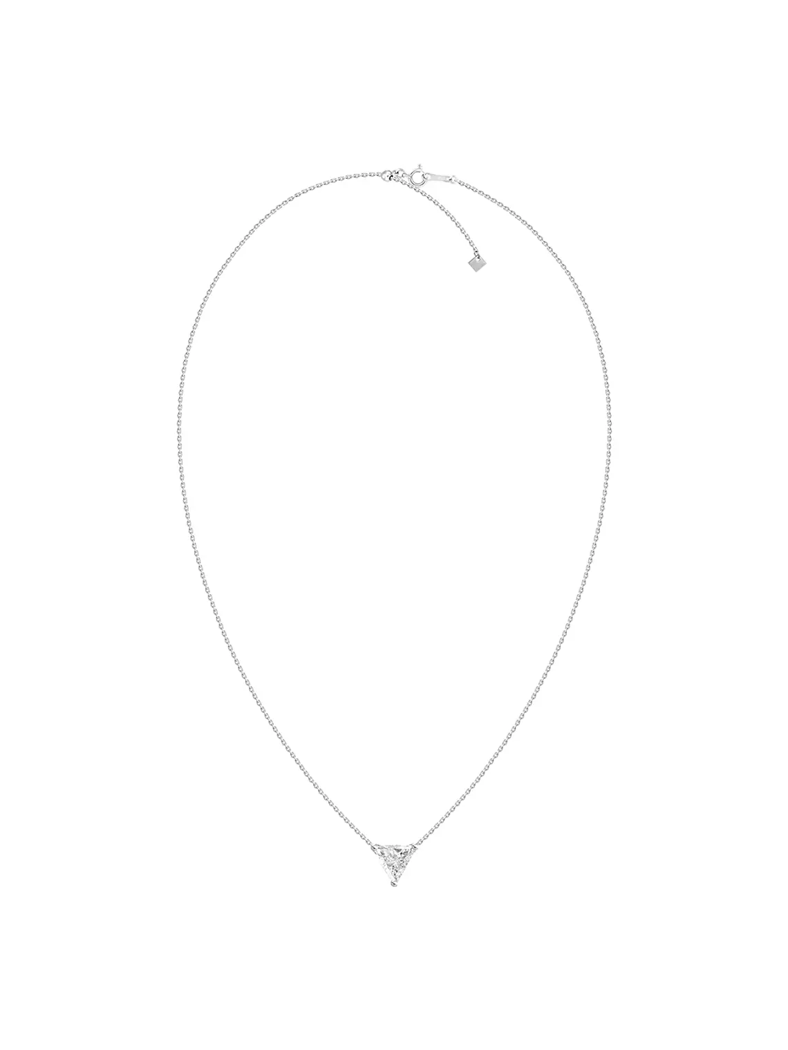 Collar Punto de Luz Triangular · Diamante Natural 2