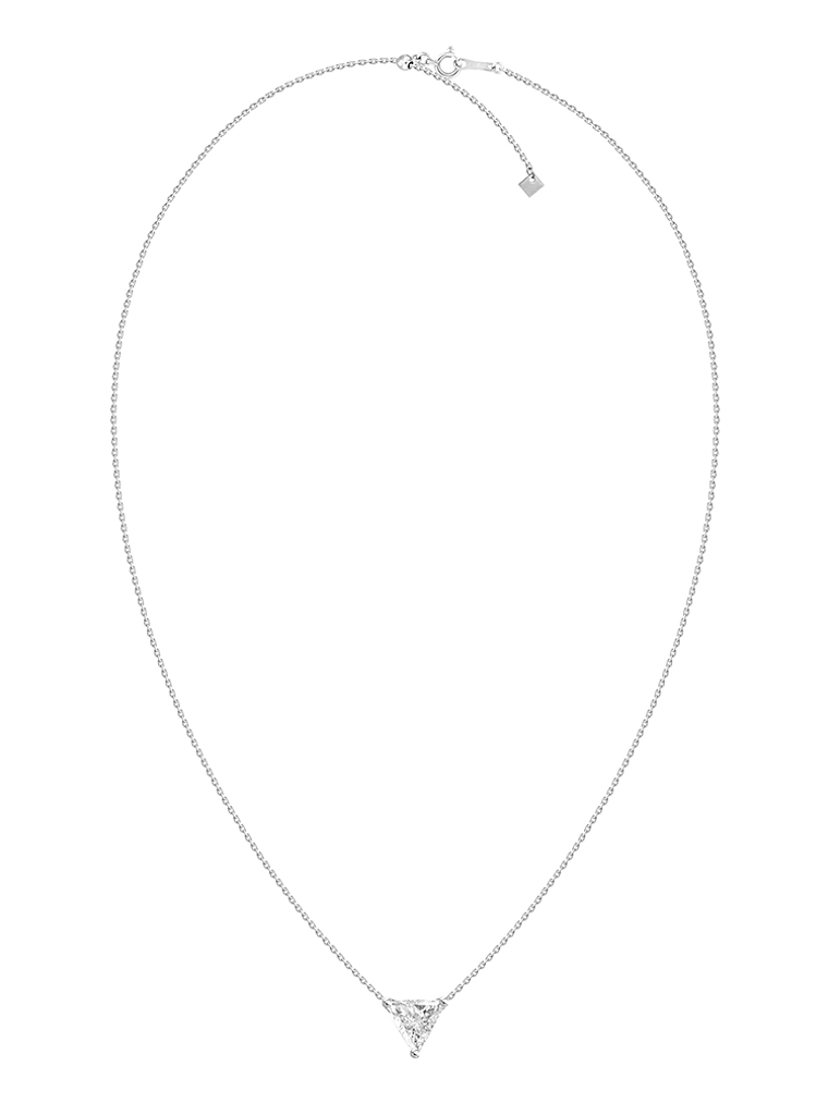 Collar Punto de Luz Triangular · Diamante Natural 2