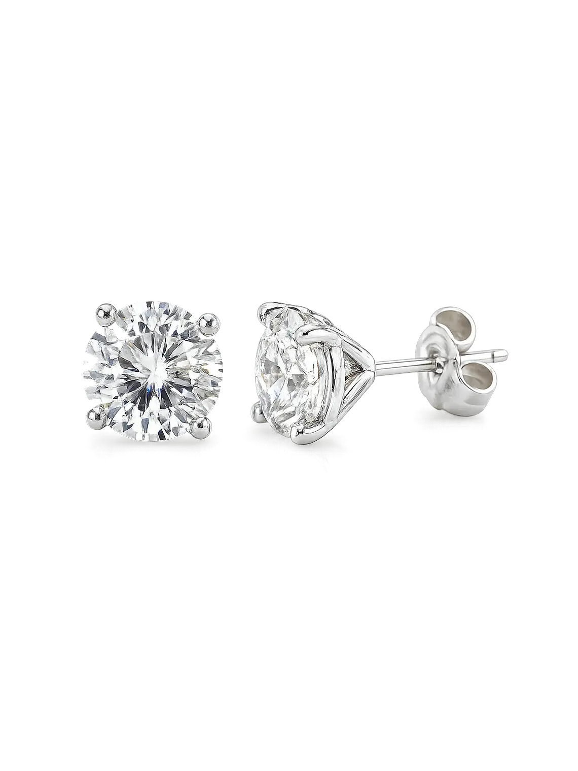 Aros Punto de Luz Diamantes 1.0 Ct Certificado GIA 1