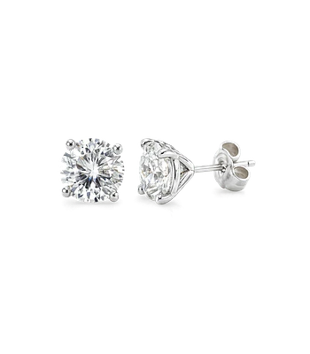 Aros Punto de Luz Diamantes 1.0 Ct Certificado GIA