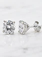 Aros Punto de Luz Diamantes 1.0 Ct Certificado GIA - Miniatura 2