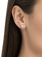 Aros Punto de Luz Diamantes 1.0 Ct Certificado GIA - Miniatura 3