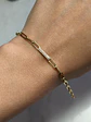 Pulsera Eslabón con Diamantes en Oro Amarillo 18K - Miniatura 2