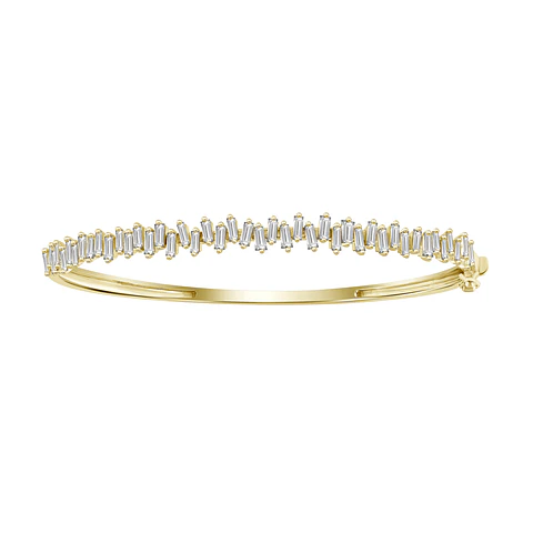 Preciosa Esclava Diamantes en Oro Amarillo 18K