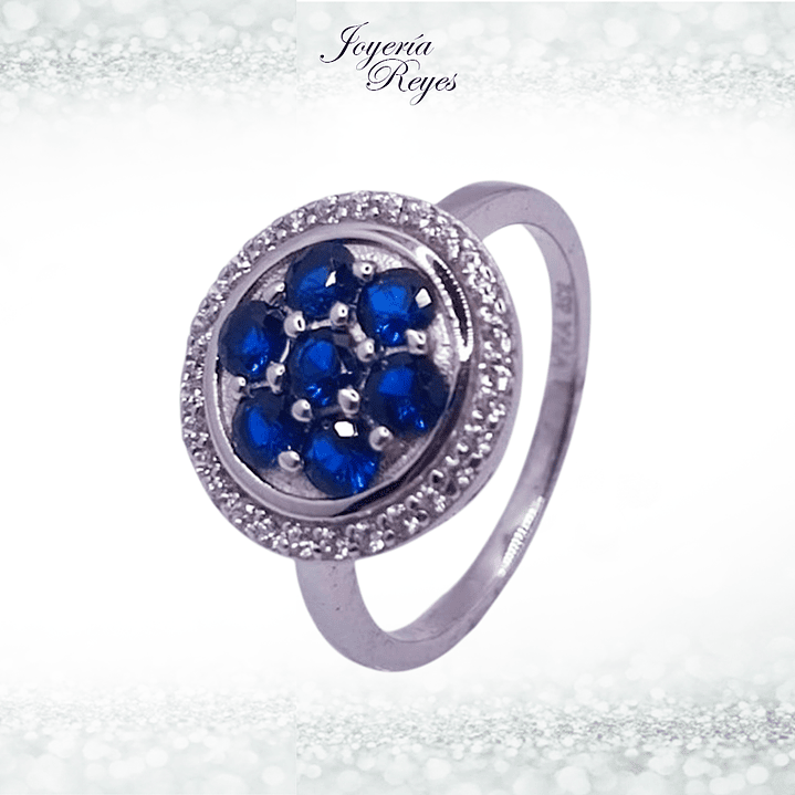 Anillo de plata rodinada fabricación Italiana - ley 925 - modelo 10676FRSWSH1 1