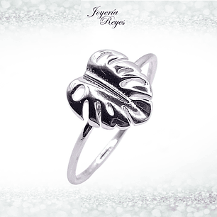 Anillo de plata rodinada fabricación Italiana - ley 925 - modelo 12731FRSWSH1