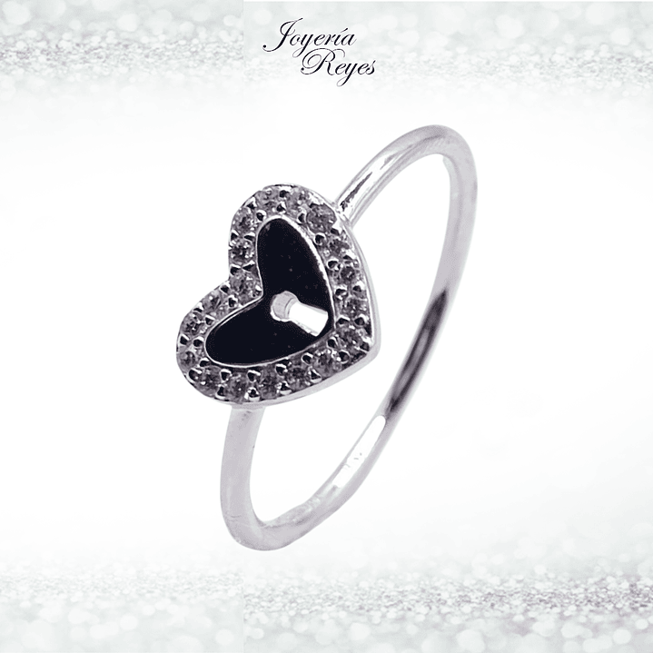 Anillo de plata rodinada fabricación Italiana - ley 925 - modelo 5191FRSWSH1 1