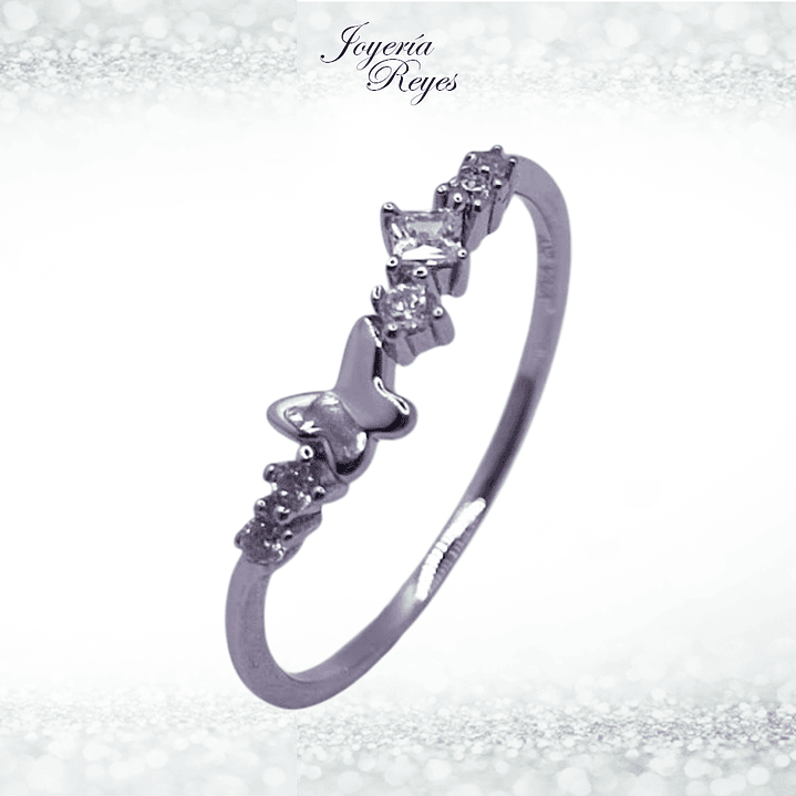 Anillo de plata rodinada fabricación Italiana - ley 925 - modelo 7767FRSWSH1 1