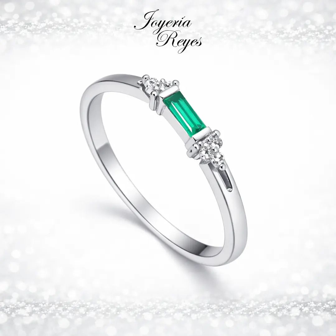 Anillo de plata rodinada fabricación Italiana - ley 925 - modelo 12192FRSWSH4 1