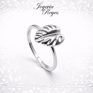 Anillo de plata rodinada fabricación Italiana - ley 925 - modelo 12731FRSWSH1