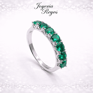 Anillo de plata rodinada fabricación Italiana - ley 925 - modelo 14396FRSWSH1