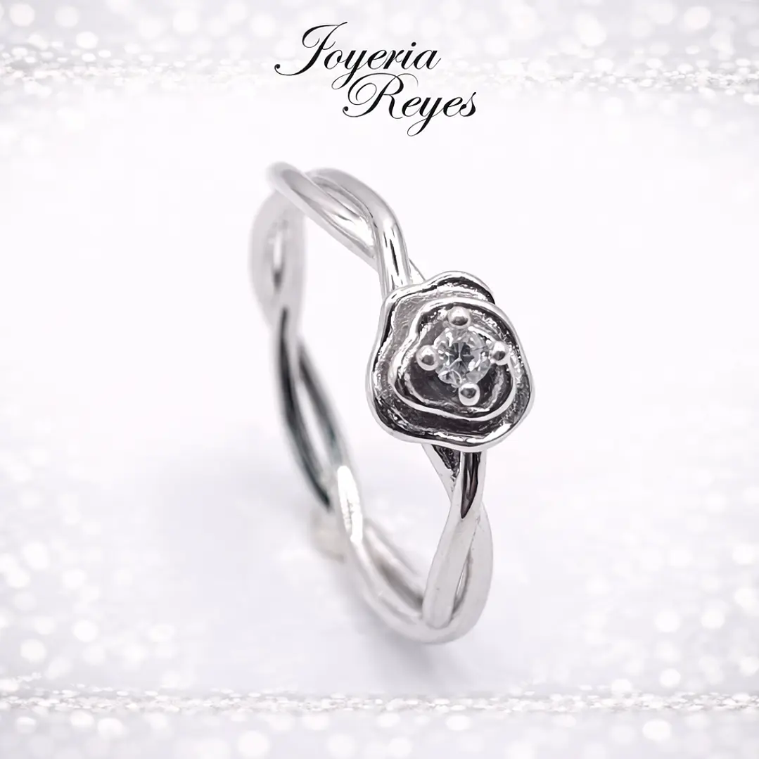 Anillo de plata rodinada fabricación Italiana - ley 925 - modelo 22984FRSWSH1 1