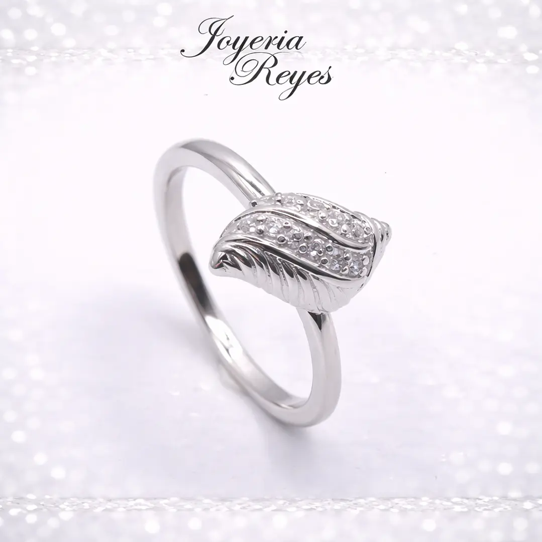 Anillo de plata rodinada fabricación Italiana - ley 925 - modelo 27552FRSWSH1 1