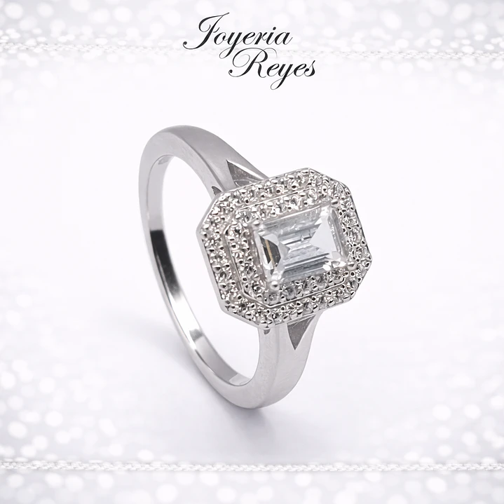 Anillo de plata rodinada fabricación Italiana - ley 925 - modelo FR0104 1