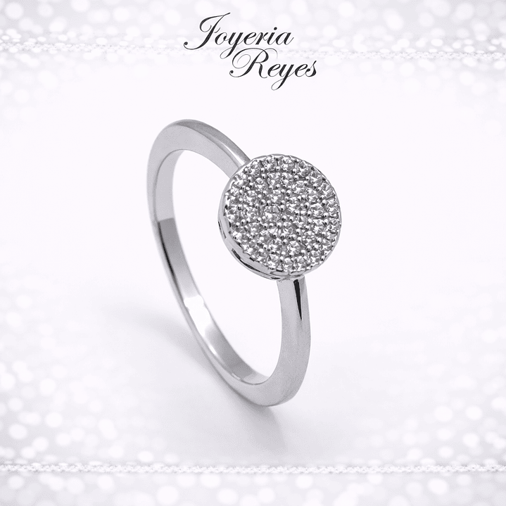 Anillo de plata rodinada fabricación Italiana - ley 925 - modelo JR0103 1