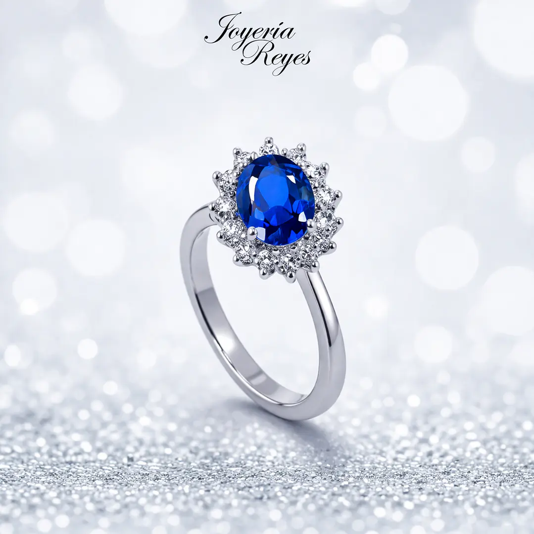 Anillo de plata rodinada fabricación Italiana - ley 925 - modelo R-0560Z 1