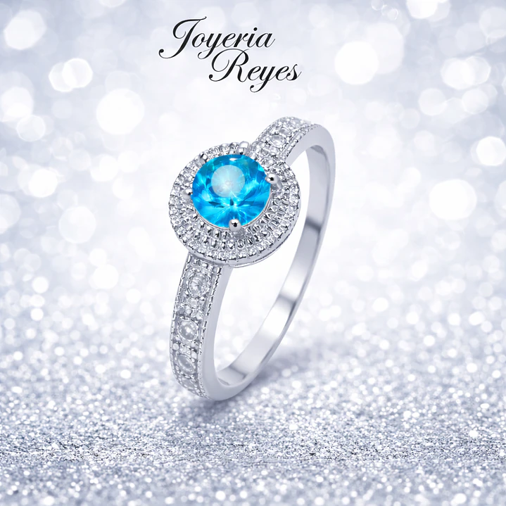 Anillo de plata rodinada fabricación Italiana - ley 925 - modelo R-0696 1