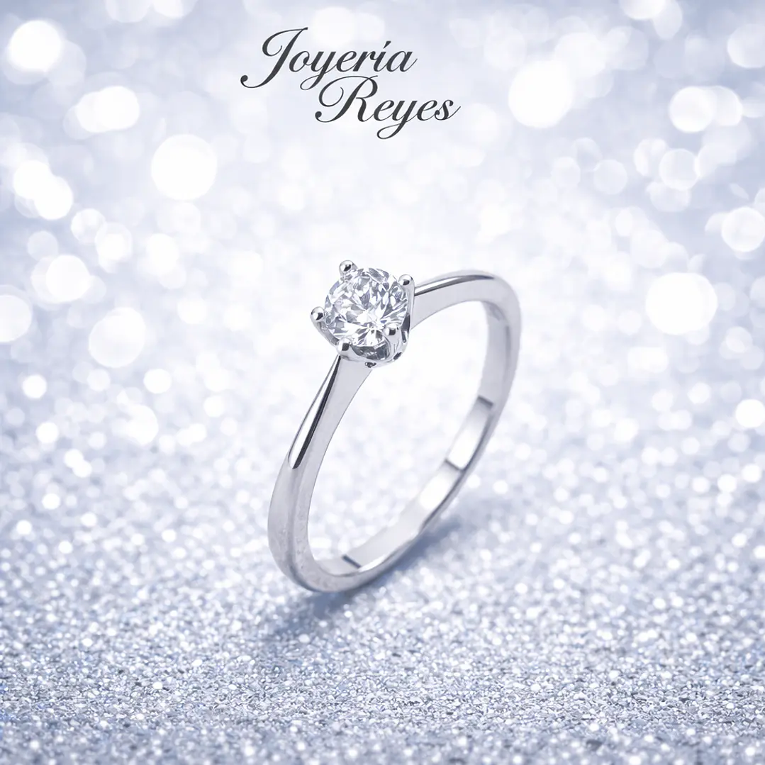 Anillo de plata rodinada fabricación Italiana - ley 925 - modelo R-0701C 1