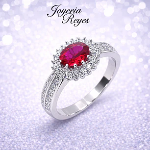 Anillo de plata rodinada fabricación Italiana - ley 925 - modelo TR928