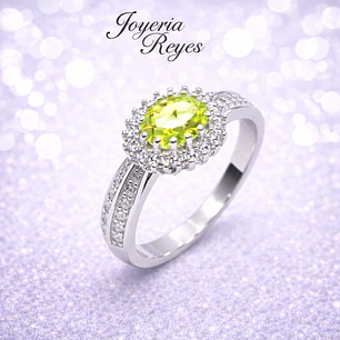 Anillo de plata rodinada fabricación Italiana - ley 925 - modelo TR928-LI