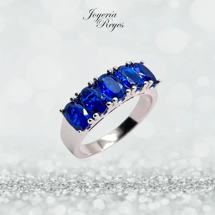 Anillo de plata rodinada fabricación Italiana - ley 925 - modelo 22860XRSWSH1 1
