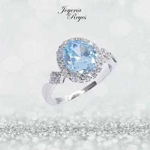 Anillo de plata rodinada fabricación Italiana - ley 925 - modelo R-0068TA