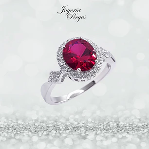 Anillo de plata rodinada fabricación Italiana - ley 925 - modelo R-0068R